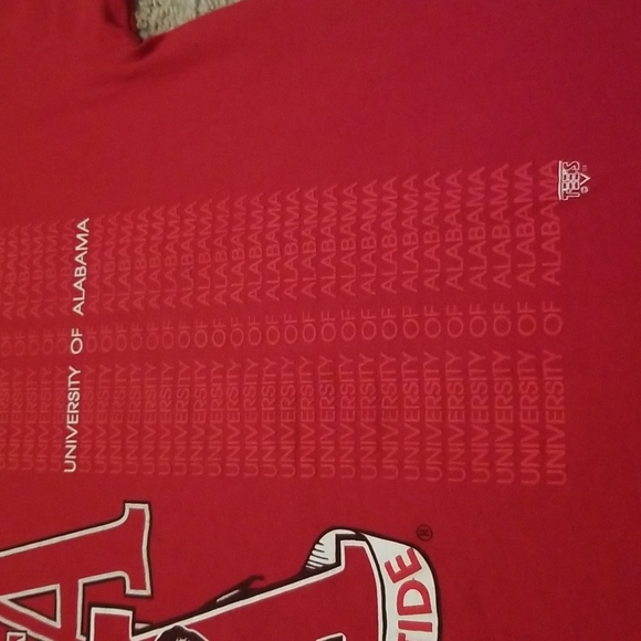 University of Alabama Crimson Tide large tee Jay tee shirt made in USA - Picture 2 of 4